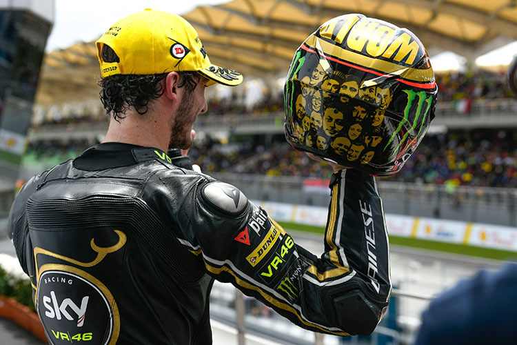 Weltmeister Pecco Bagnaia auf Kalex in Malaysia