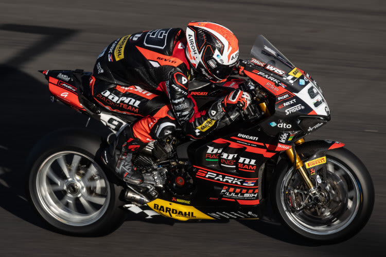 Danilo Petrucci auf der Barni-Ducati