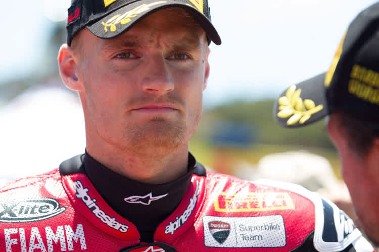 Chaz Davies ist nach Laguna Seca bitter enttäuscht