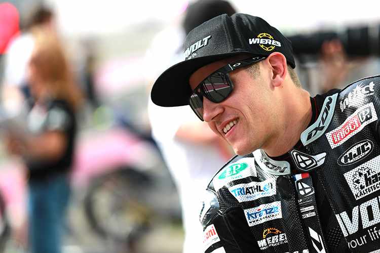 Moto2-WM-Pilot Marcel Schrötter 