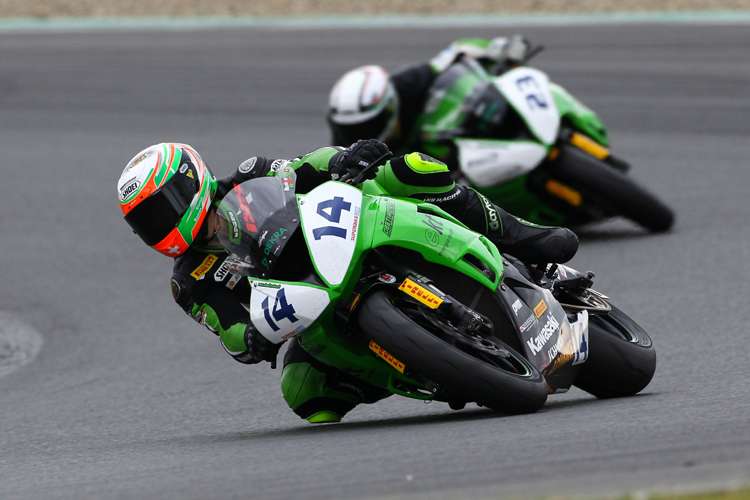 Roman Stamm wurde Zweiter in der IDM Supersport