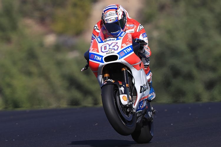 Andrea Dovizioso in Jerez