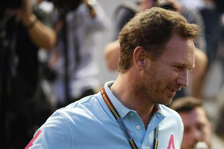Red Bull Racing-Teamchef Christian Horner: ««Unser Renntempo ist sehr gut und es wird ein langes Rennen»
