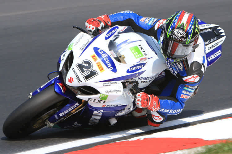 John Hopkins: Erster Sieg im vierten Rennen