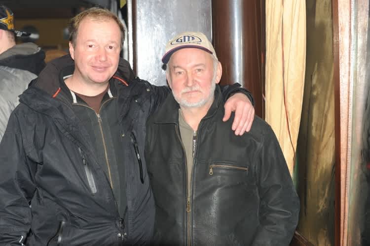 Thomas Kunert (li.) und Ede Starke