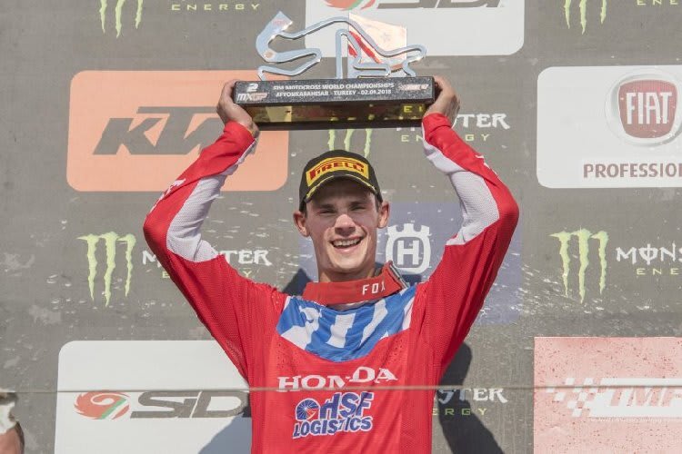 Tim Gajser kann mit der Vorbereitung auf die Motocross-WM MXGP 2019 beginnen