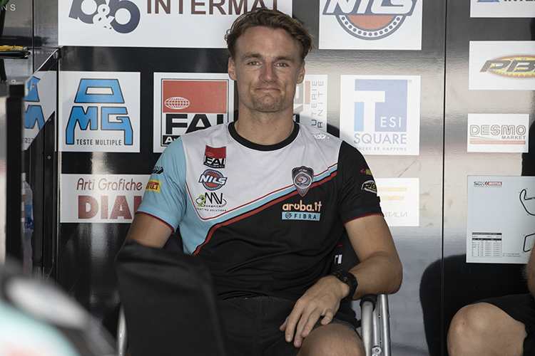 Chaz Davies: Zurück auf der Rennstrecke