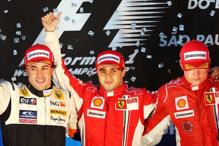 Felipe Massa musste 2008 eine bittere Niederlage einstecken