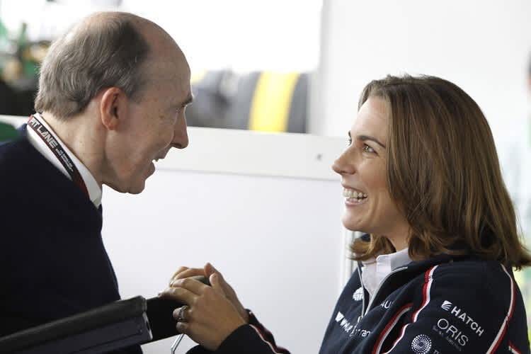 Claire und Frank Williams