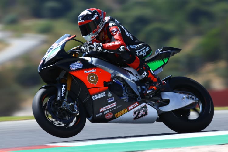 Zuletzt sahen wir eine Aprilia 2020 in der Superbike-WM – hier Chris Ponsson
