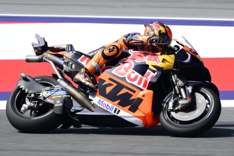 Pol Espargaro: Der Flügel über der Schwinge ist auffällig