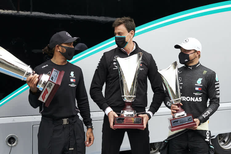 Mercedes dominiert die Formel 1