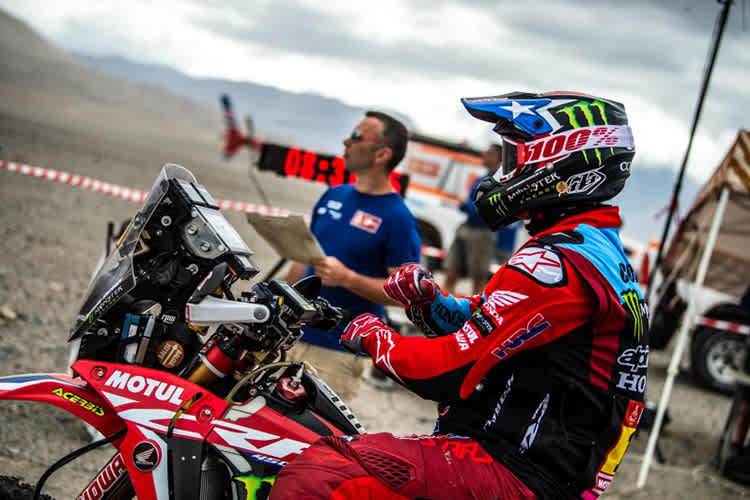 Honda-Werksfahrer Ricky Brabec