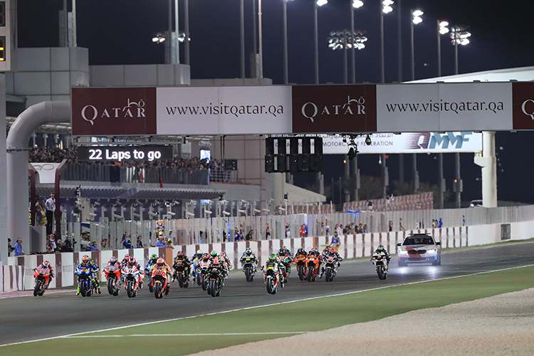 Katar-GP: Auch auf DAZN live zu sehen