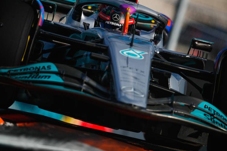 George Russell war am Trainingsfreitag der Schnellste in Miami