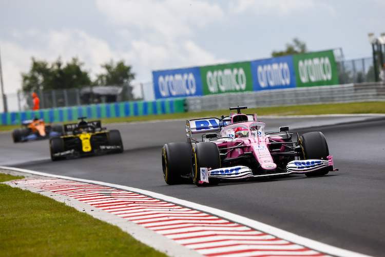 Racing Point fährt vor Renault, das stinkt den Franzosen