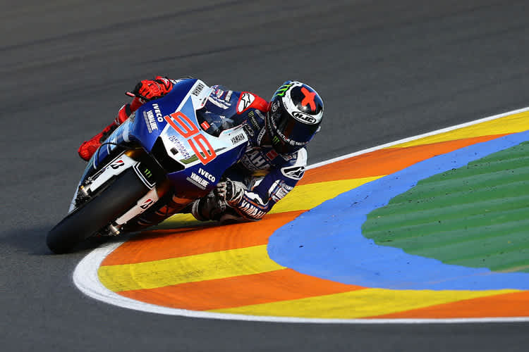Jorge Lorenzo fuhr Bestzeit