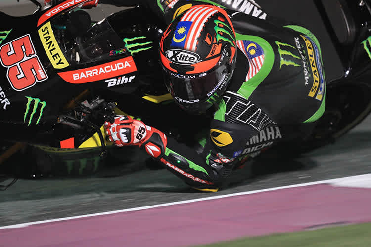 Hafizh Syahrin auf der Tech3-Yamaha