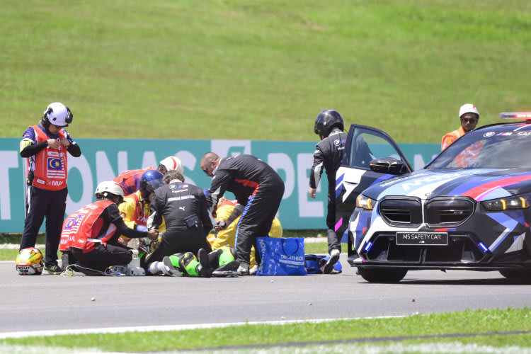 Die Notversorgung auf der Strecke nahm viel Zeit in Anspruch