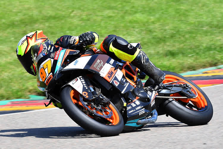 Max Kappler auf dem Sachsenring