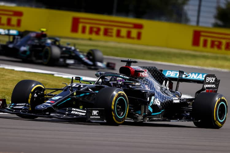 Lewis Hamilton sicherte sich den Sieg in Silverstone
