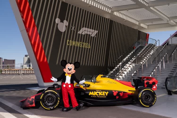 Mickey Mouse wird im nächsten Jahr in der Formel 1 präsent sein