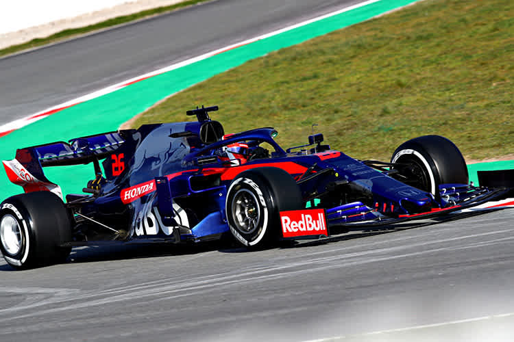 Daniil Kvyat im neuen Toro Rosso-Honda