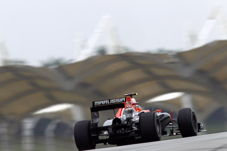 Jerome D`Ambrosio erlebte in Sepang eine Schrecksekunde