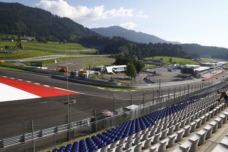 Beim Grossen Preis von Österreich wird es keine Zuschauer geben