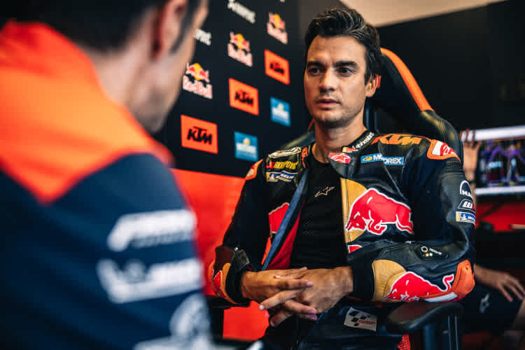 Dani Pedrosa: Beim Spanien-GP als Rennfahrer in der KTM-Box