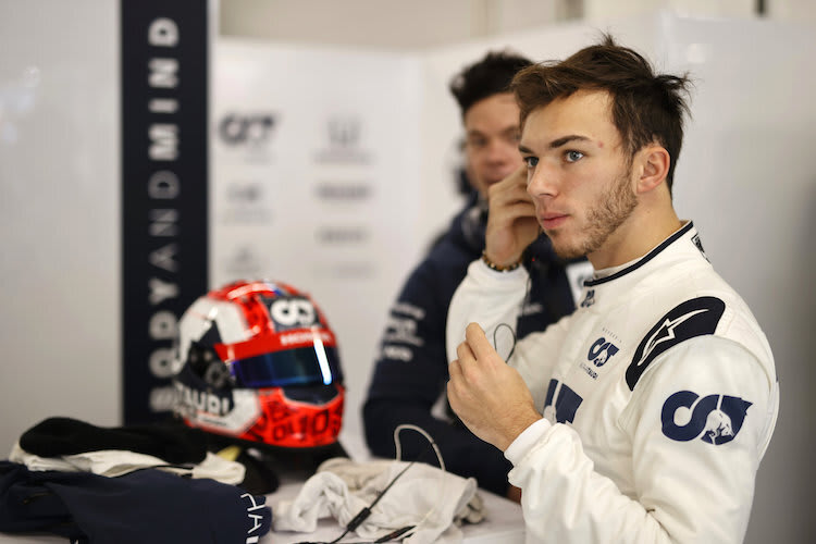 AlphaTauri-Fahrer Pierre Gasly bei den Wintertests 2020 in Spanien