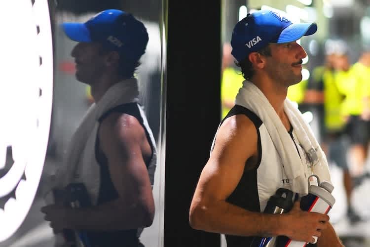 Daniel Ricciardo verabschiedete sich nach dem Singapur-Rennen aus der Formel-1-Startaufstellung