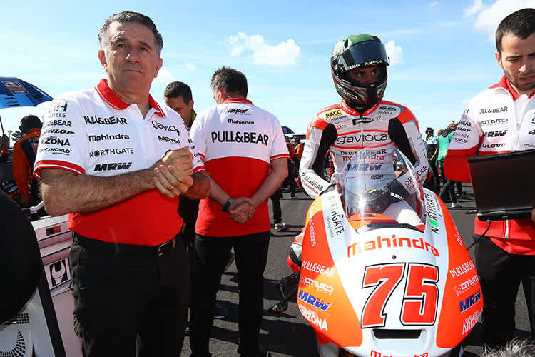 Jorge Martinez wechselt mit seinem Moto3-Team von Mahindra zu KTM