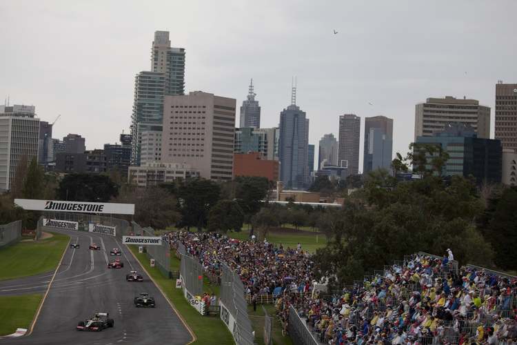 Albert Park ohne Sonne, nur das halbe Vergnügen 