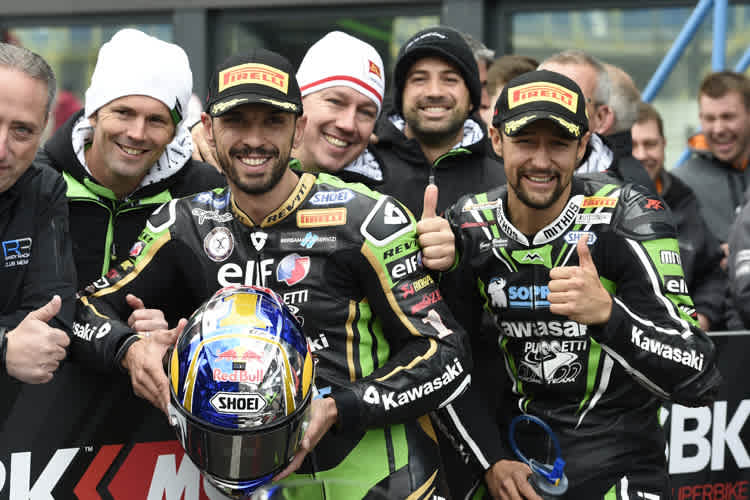 Kenan Sofuoglu (li.) und Randy Krummenacher