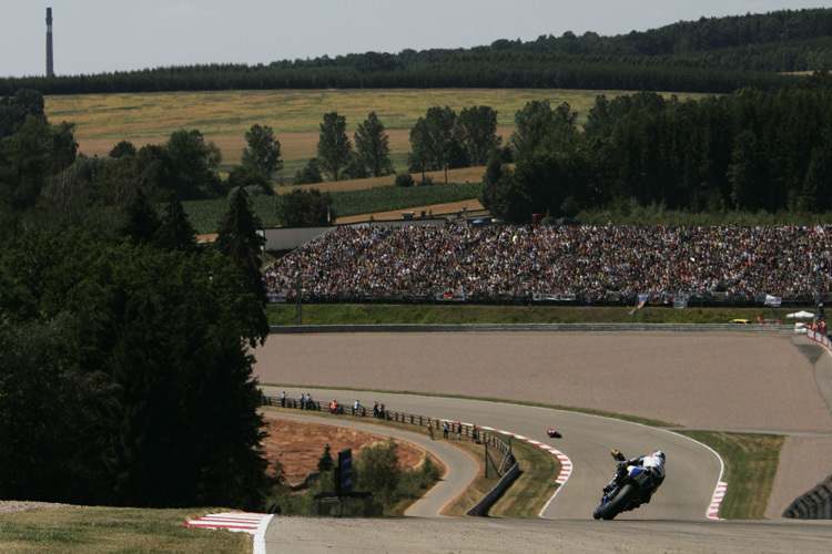 Ein Klassiker im GP-Kalender: Der Sachsenring