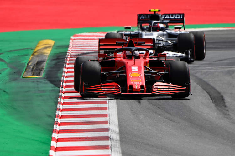 AlphaTauri jagt Ferrari