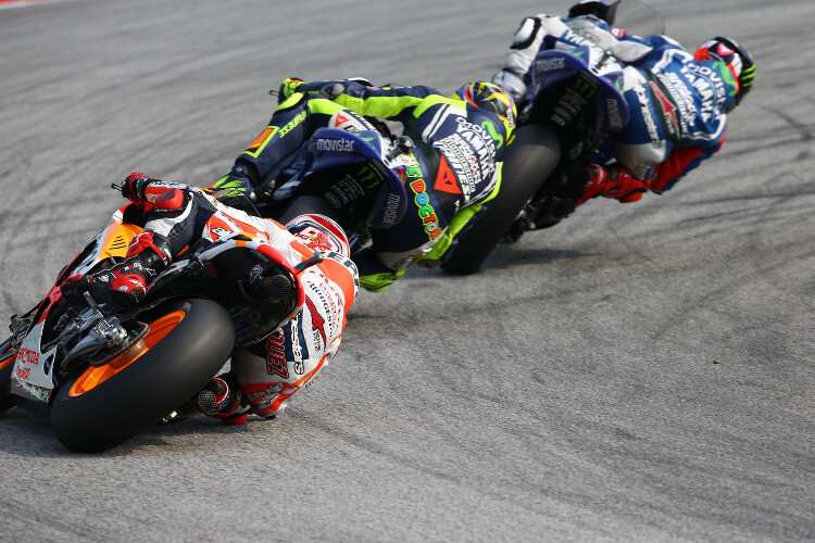 Wird Marc Márquez ein entscheidender Faktor im Titelkampf von Rossi und Lorenzo sein?