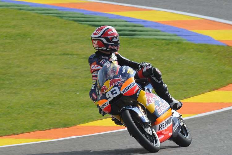 Marquez allein in Valencia