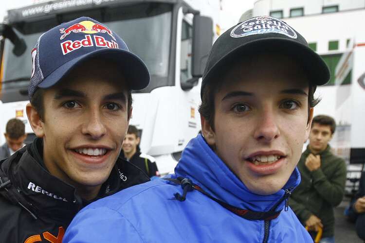 Rennfahrerblut: Marc und Alex Márquez