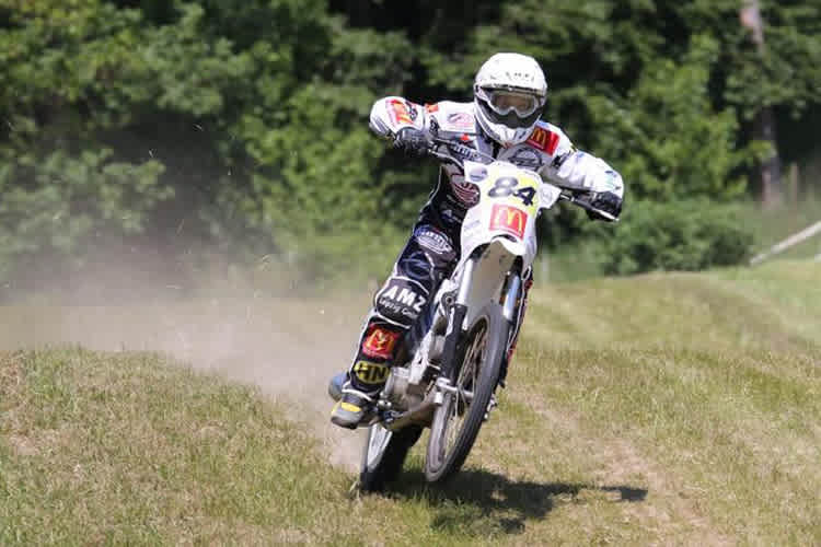 Martin Smolinski beim Training auf dem Bergring
