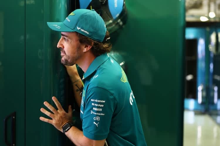 Zaungast im diesjährigen WM-Titelkampf: Fernando Alonso