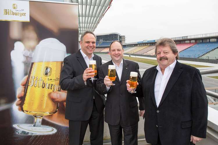 Georg Seiler (rechts) ist sicher: Der Hockenheim-GP 2016 findet statt