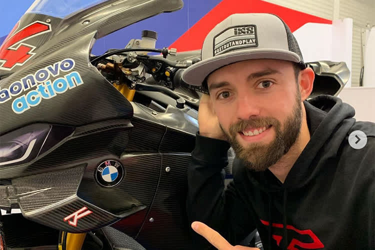 Jonas Folger mit seiner BMW M1000RR