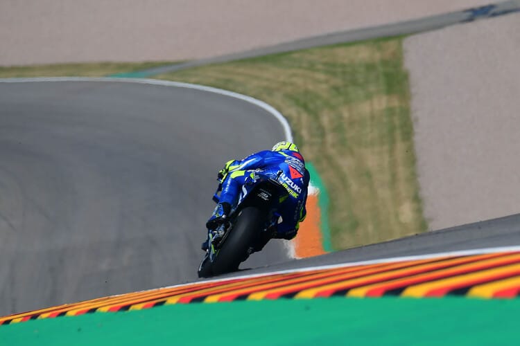 Suzuki-Ass Andrea Iannone im FP1