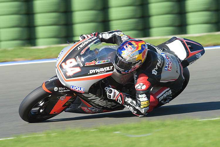 Jonas Folger auf der Kalex des Teams Dynavolt Intact GP