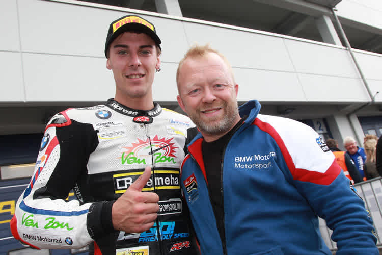 Markus Reiterberger (li.) und Teamchef Werner Daemen