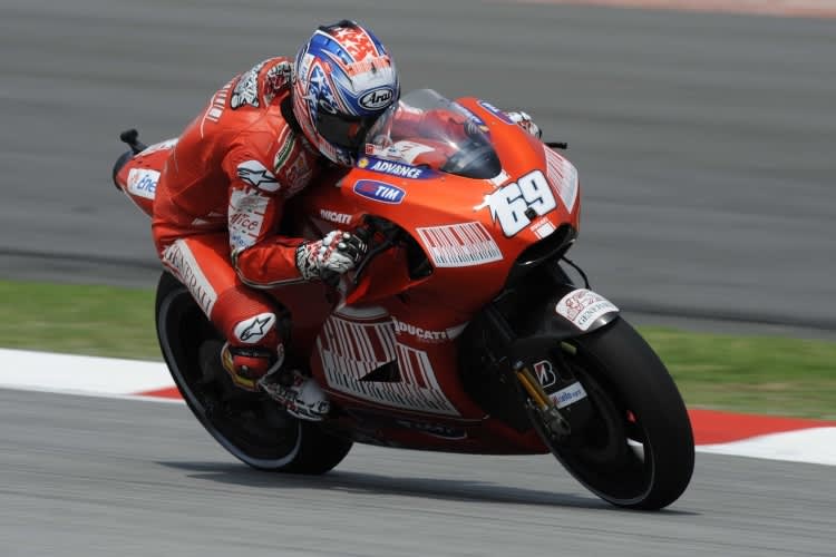 Nicky Hayden in Sepang