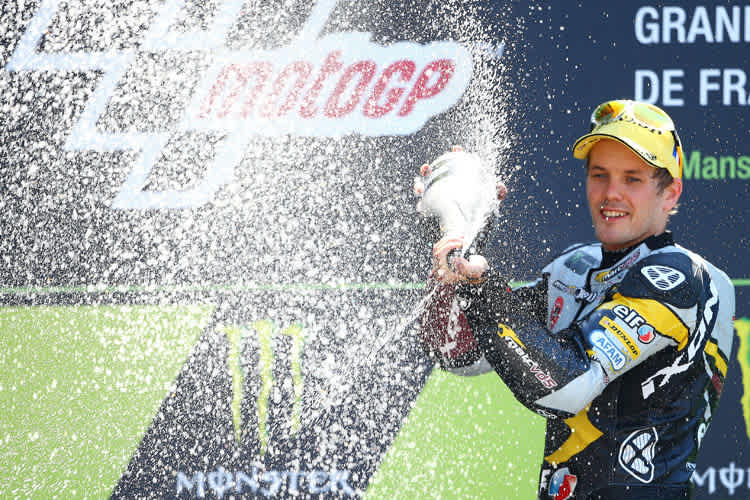 Mika Kallio kam in Le Mans mit mehr als einer Sekunde Vorsprung als Erster ins Ziel