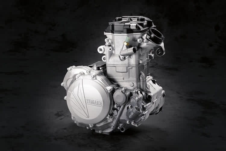 Der Motor hat einen neuen, leichteren Zylinderkopf 